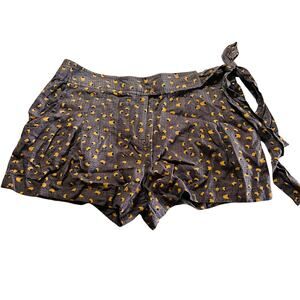 Urban outfitters Cooperative Printed Side Tie Shorts Size 4